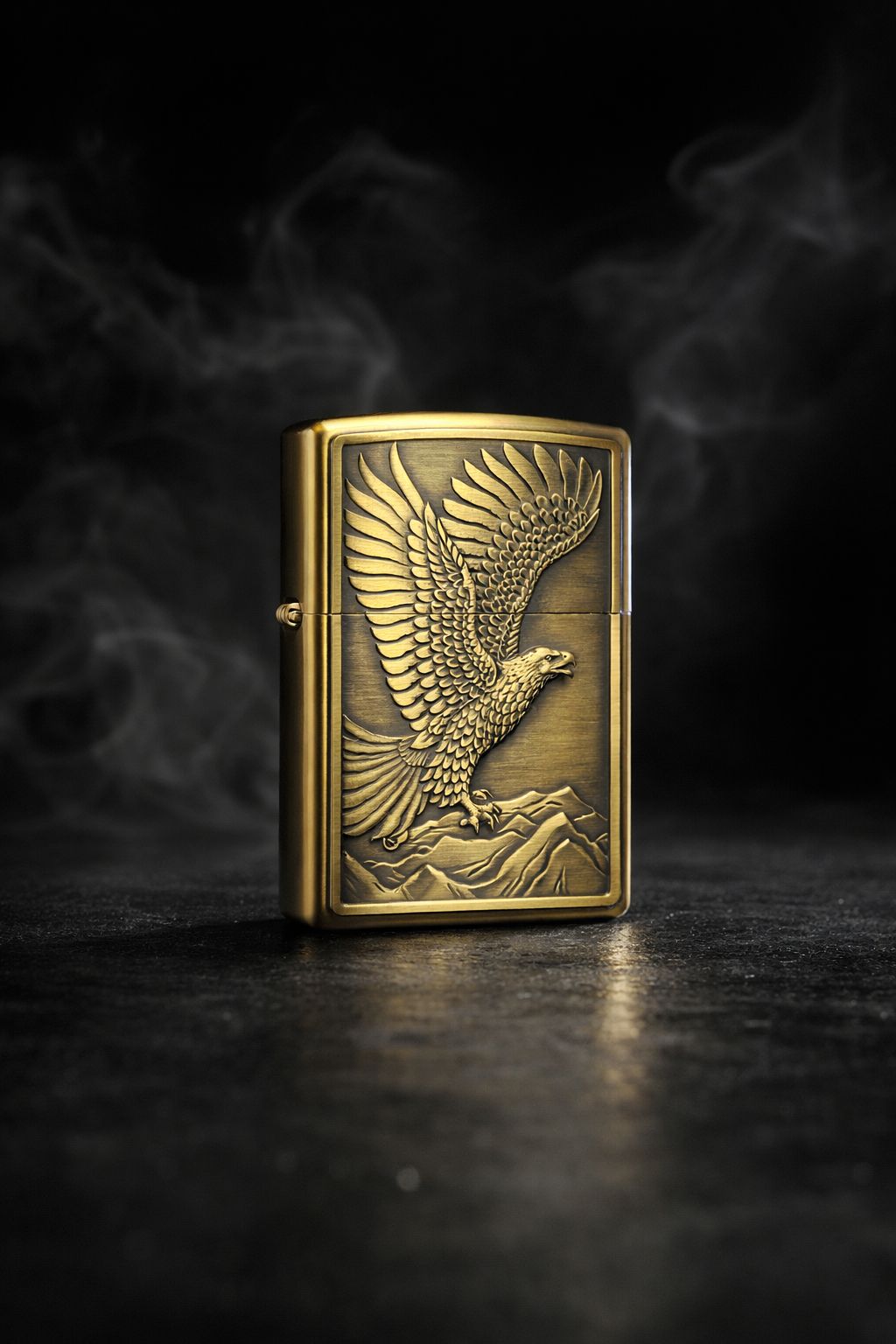 Zippo Windproof Brass Coated Lighter