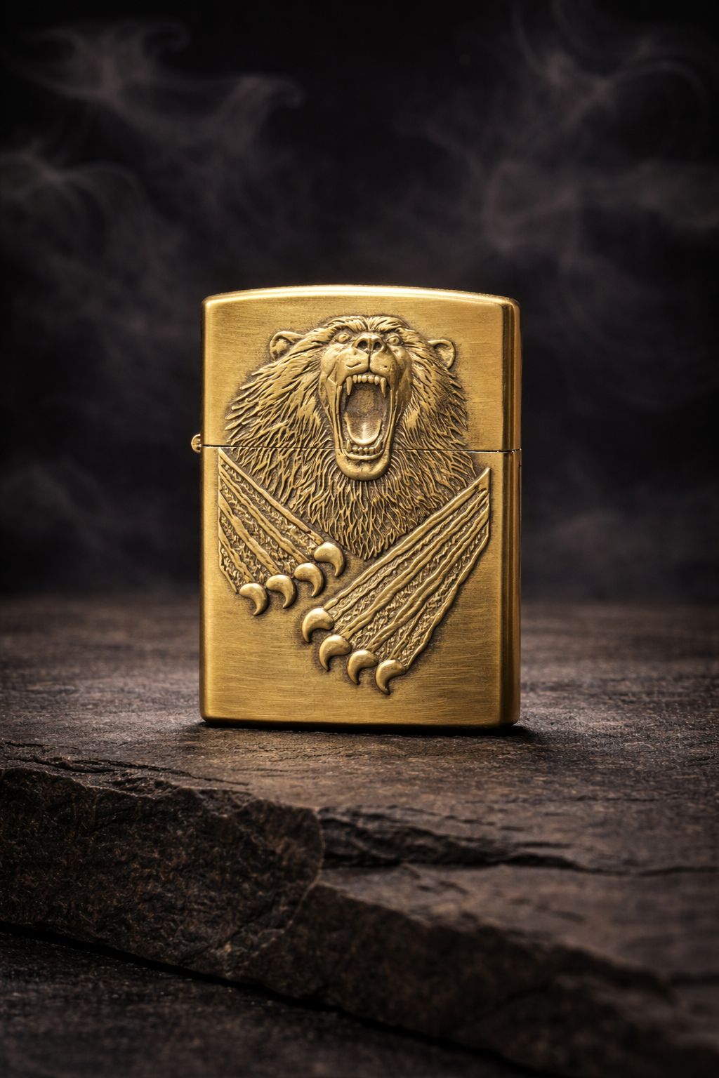 Zippo Windproof Brass Coated Lighter