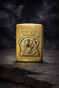 Zippo Windproof Brass Coated Lighter