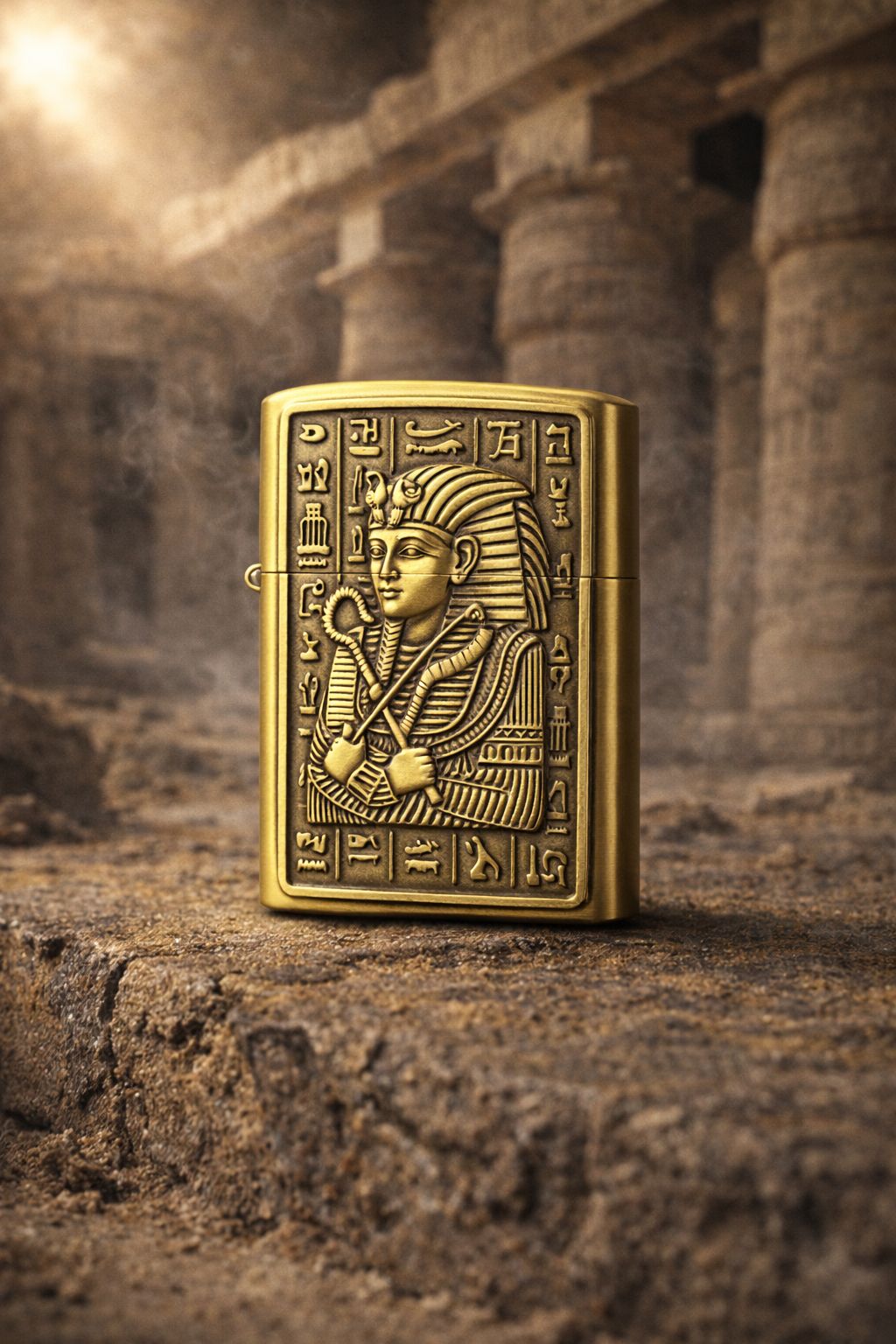 Zippo Windproof Brass Coated Lighter