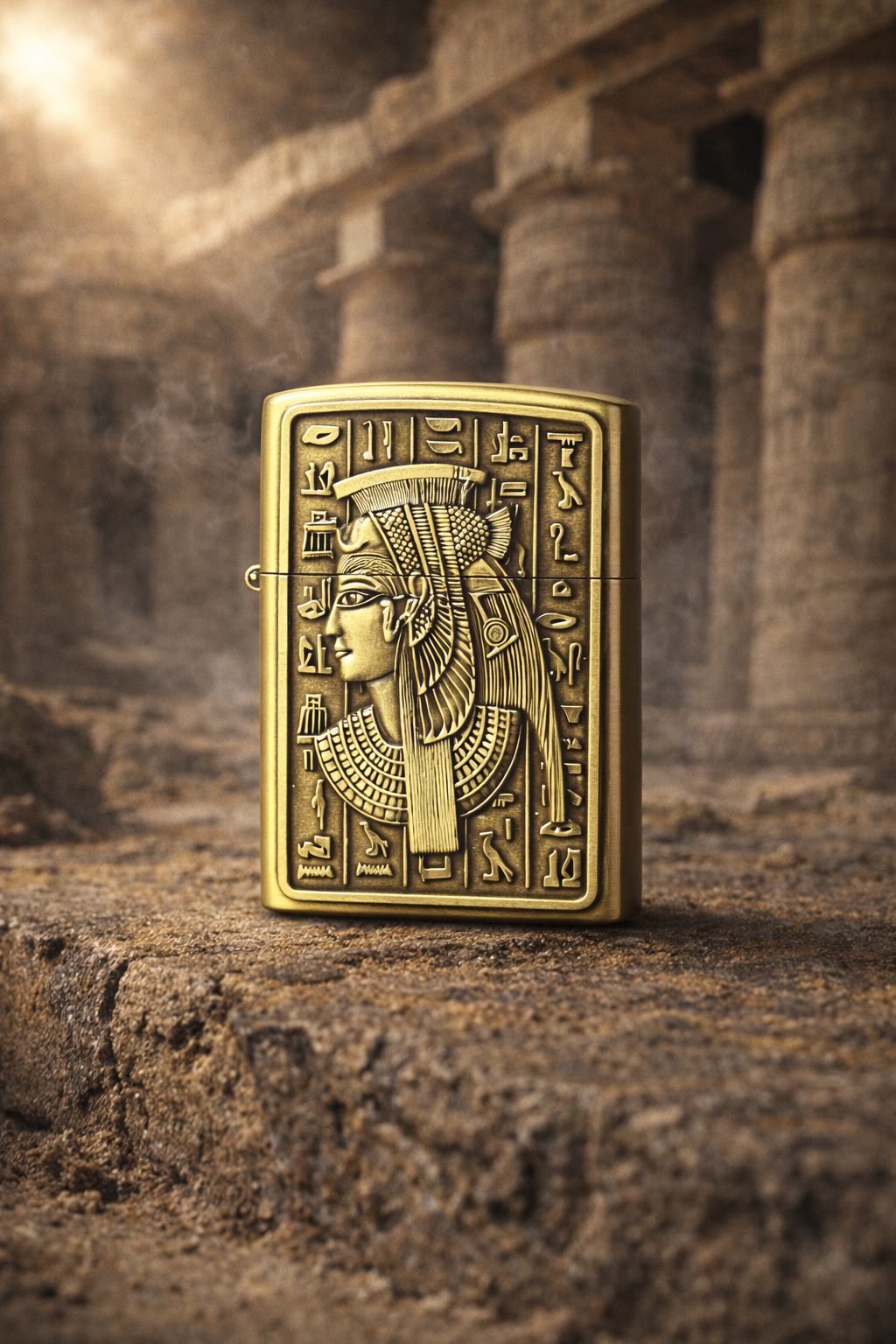 Zippo Windproof Brass Coated Lighter