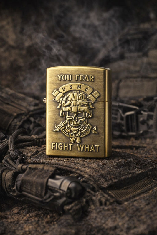 Zippo Windproof Brass Coated Lighter