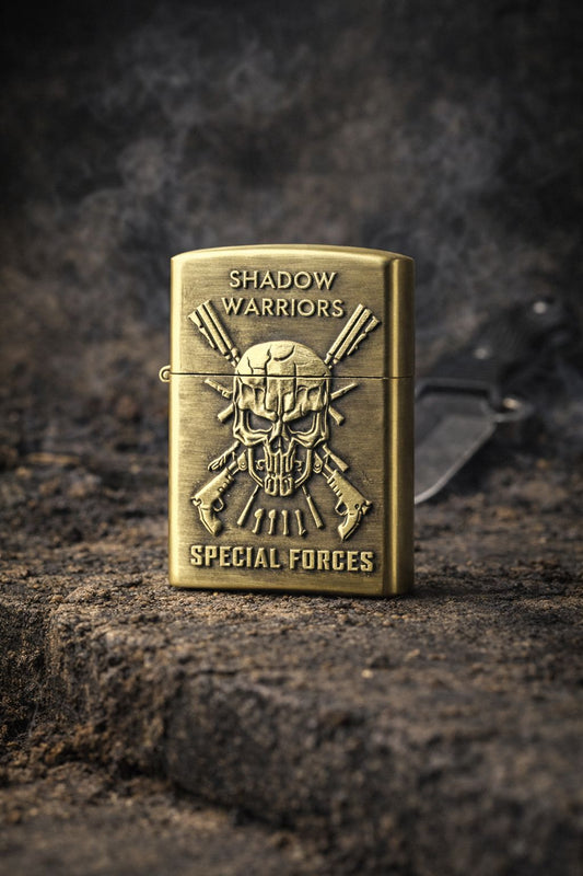 Zippo Windproof Brass Coated Lighter