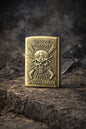Zippo Windproof Brass Coated Lighter