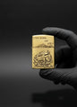 Zippo Windproof Brass Coated Lighter