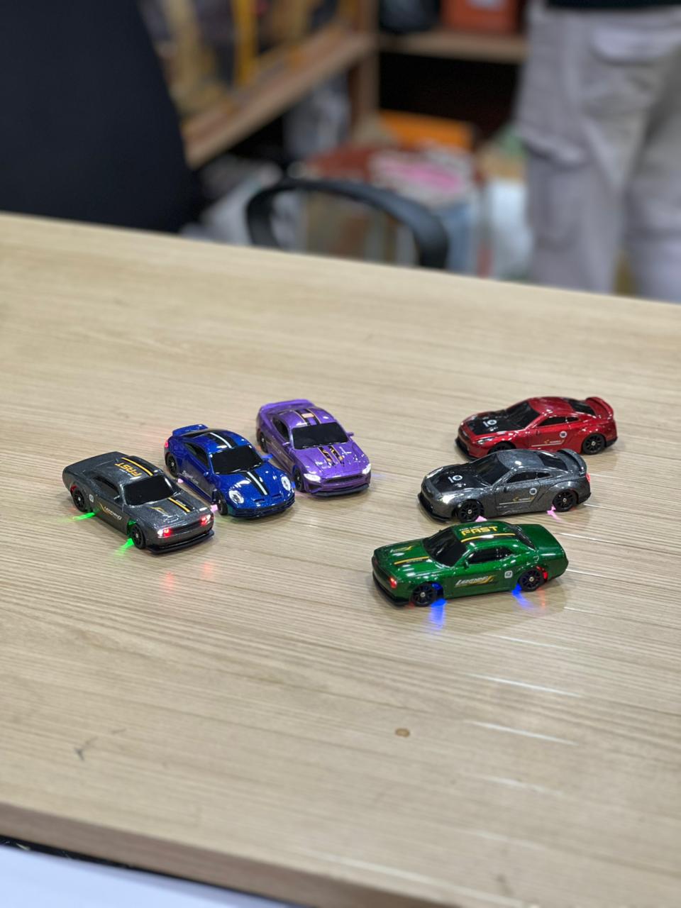 1:43 Scale 4WD Drift RC Car | App Control | 7-Color LED | 15 km/h