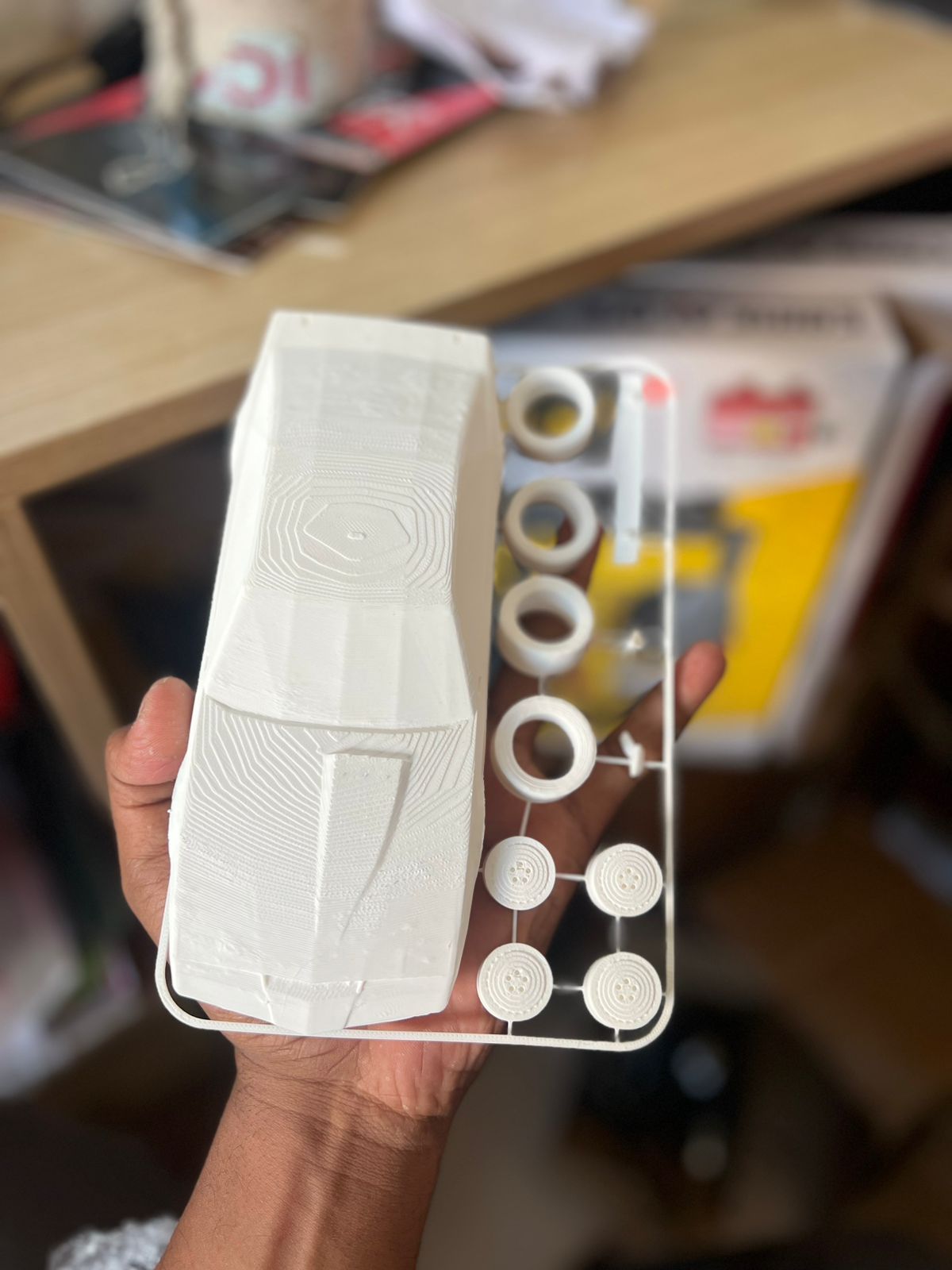 THE K.I.T.T – DIY Assembly Toy with Detachable Parts steam
