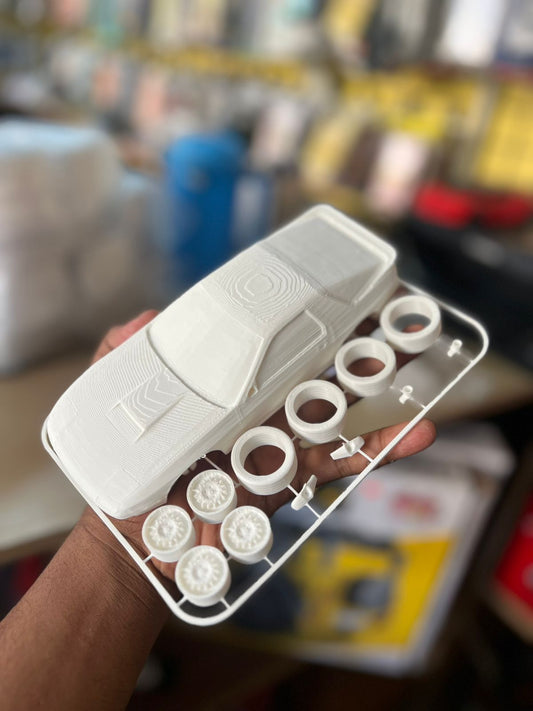 MAZDA RX7 TURBO II – DIY Assembly Toy with Detachable Parts steam