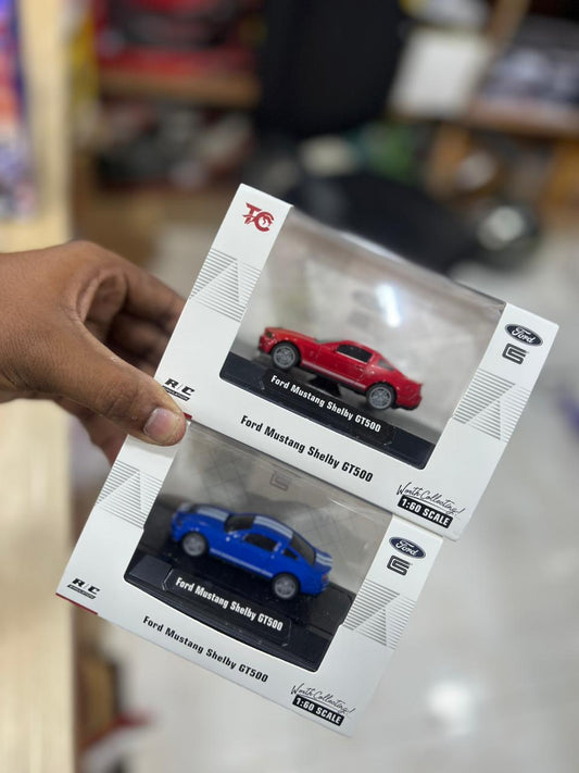 Ford Mustang Shelby GT 500 RC Can Car (1:60 Scale) – 2.4G Remote Control | Licensed Model with LED Lights