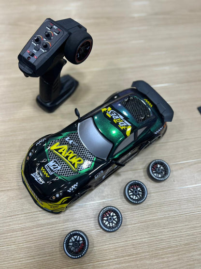 40KM/H 4WD Drift RC Car with Gyroscope – High Speed Racing | ESP Stability | Proportional Control | Drift & Rally Tyres