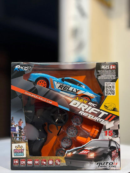 Rally Drift Racing Car - 1:24 Scale RC Drift Returns