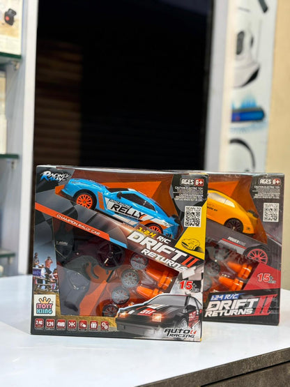 Rally Drift Racing Car - 1:24 Scale RC Drift Returns