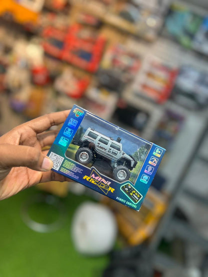 HUMMER H3 WITH EXTENDED SUSPENSION FOR OFFROAD Mini Diecast RC Car | Remote & App Control, 3 Speed Modes, Drift Mode (Copy)