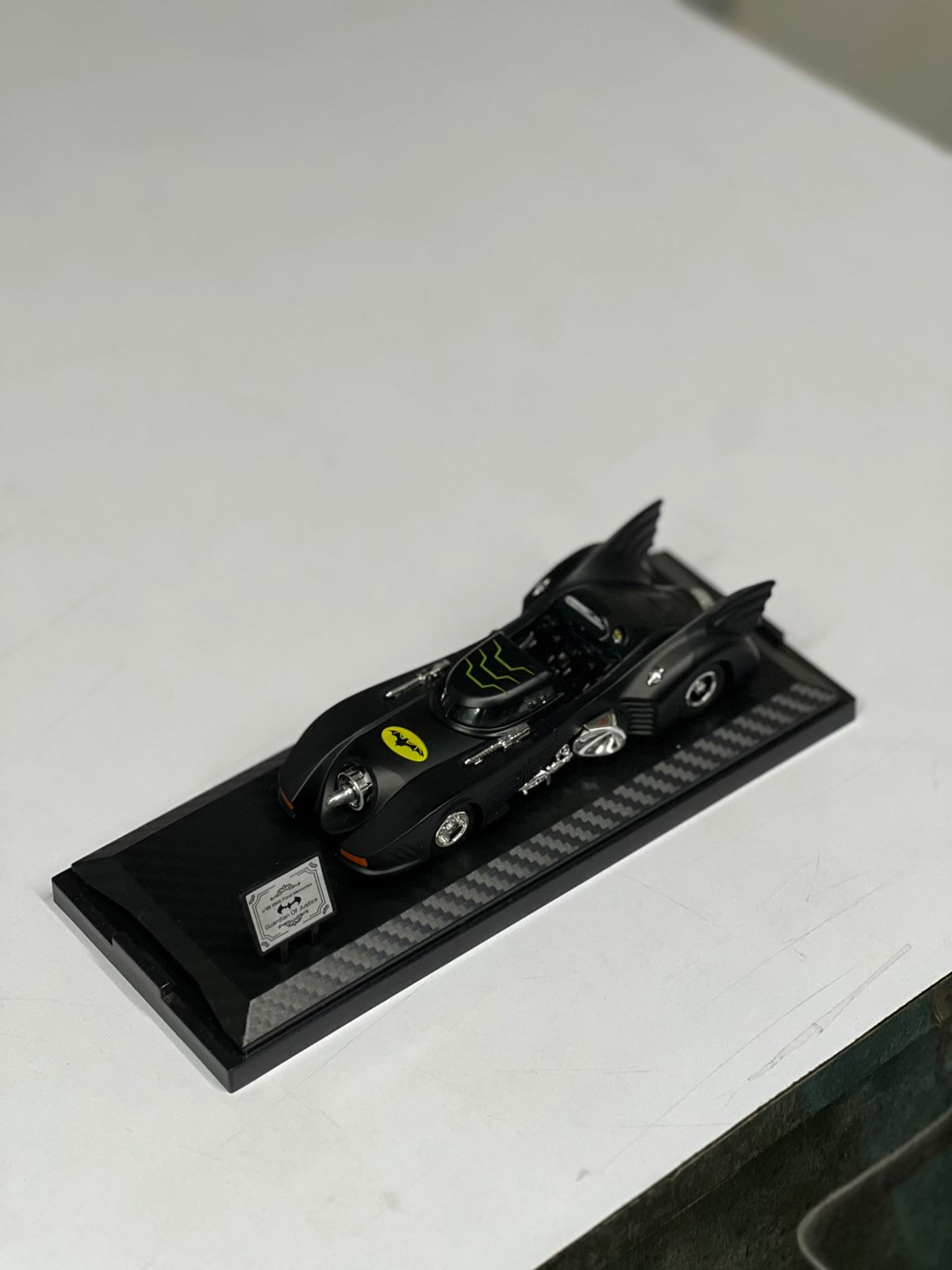 1:38 Scale 1989 Batmobile Die-Cast Car | Batman Collectible Push N Go Toy