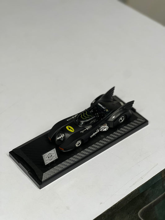 1:38 Scale 1989 Batmobile Die-Cast Car | Batman Collectible Push N Go Toy